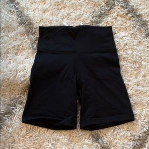 Black TNA Biker Shorts